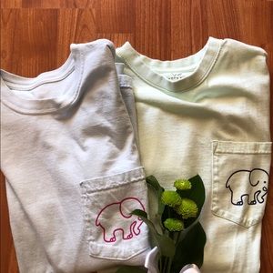 Ivory Ella bundle of two small long sleeve tops